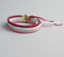 Handmade Lucky Buddhist Bracelet Sliding Knot Bracelet Protection