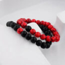 2pcs Beaded Bracelets Earthy Stone Natural Bracelet Set