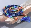 108 Mala Prayer Beads Bracelet Tree Of Life Reiki Bracelet