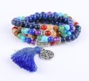 108 Mala Prayer Beads Bracelet Tree Of Life Reiki Bracelet