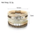 Tree of Life Multi-layer Wrap Bracelet Buddha Charm Bangle Ladies Bracelets