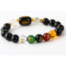 Five Element Wealth Prosperity Bracelet Feng Shui Lucky Charm Chinese Good Luck Bead Bracelet