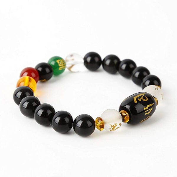 Five Element Wealth Prosperity Bracelet Feng Shui Lucky Charm Chinese Good Luck Bead Bracelet - Image 4