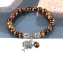 Reiki Energy Beads Bracelet Tree of Life Charms Lucky Crystal Stone Bracelet