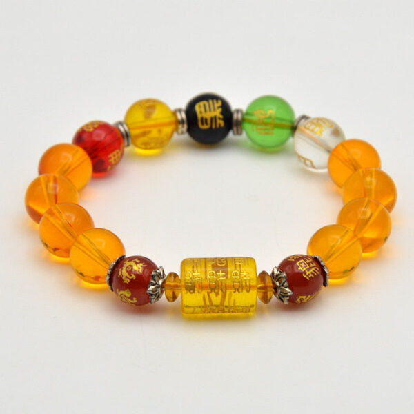 Feng Shui Citrine Wealth Bracelet Citrine Crystal Stone Wealth Crystal Bracelet