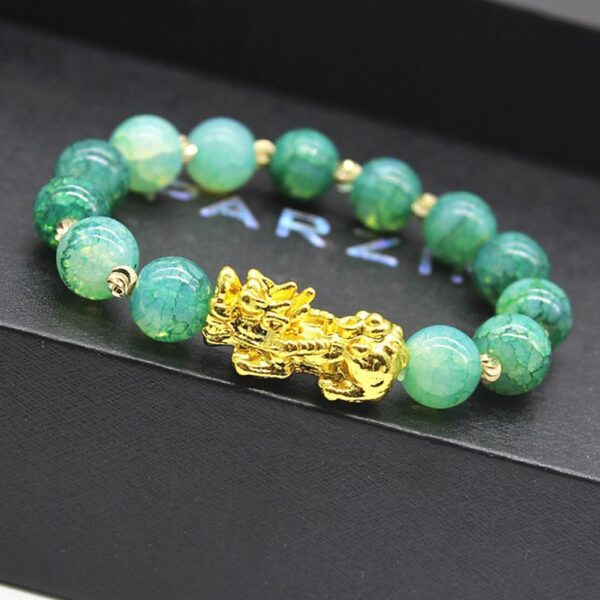 Lucky Pixiu Bead Bracelet Lucky Charm Dragon Pi Xiu Bracelet