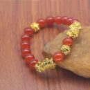 Golden Pi Xiu Beaded Bracelet Custom Design Pixiu Bracelet