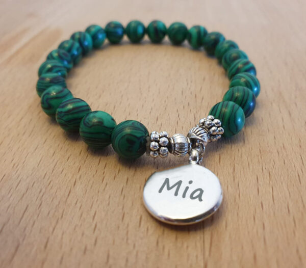 Beautiful Birthstone Name Bracelets Custom Engraving Bracelets