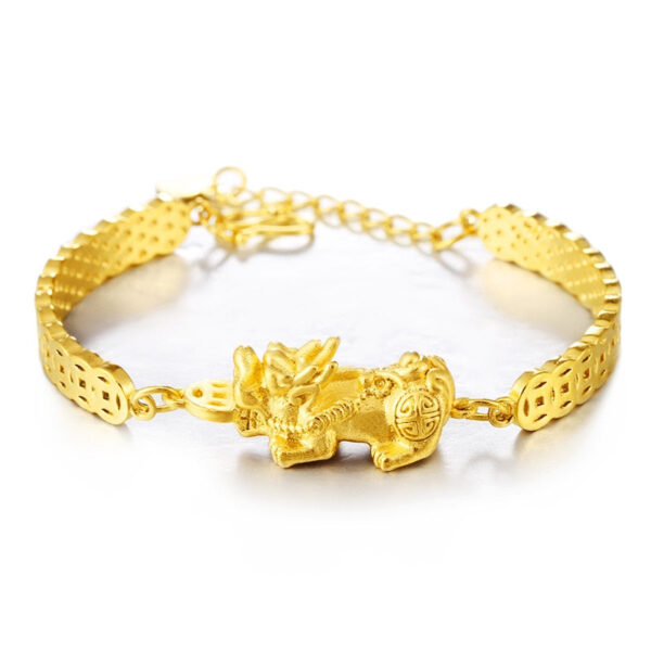 Feng Shui Pi Xiu Lucky Chain Bracelet Pi Xiu Dragon Good Luck Bracelet