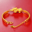 Feng Shui Pi Xiu Lucky Chain Bracelet Pi Xiu Dragon Good Luck Bracelet