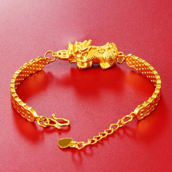 Feng Shui Pi Xiu Lucky Chain Bracelet Pi Xiu Dragon Good Luck Bracelet - Image 4