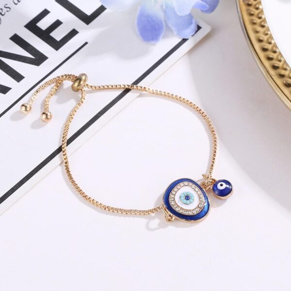 Handmade Blue Evil Eye Bracelets Designer Lucky Charm Protection Bracelet - Image 5