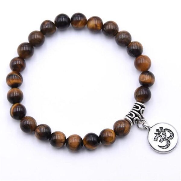 Natural Stone Chakra Mala Bracelet Malas Beads Lucky Bracelet - Image 24