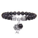 Natural Lapis Lazuli Tree of Life Bracelet Nature Life Charm Bracelet