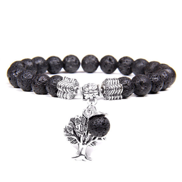 Natural Lapis Lazuli Tree of Life Bracelet Nature Life Charm Bracelet - Image 12