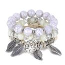 Classic Tree of Life Bracelet Bead Stone Spiritual Vintage Bracelet