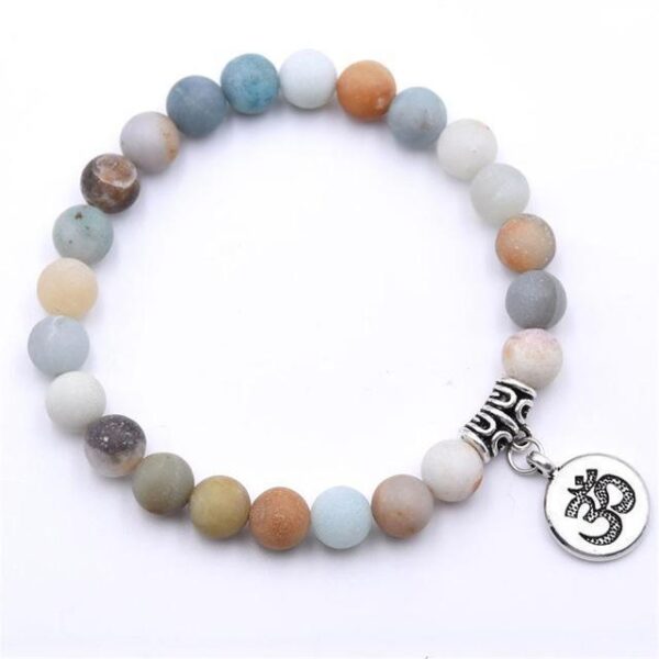 Natural Stone Chakra Mala Bracelet Malas Beads Lucky Bracelet - Image 22