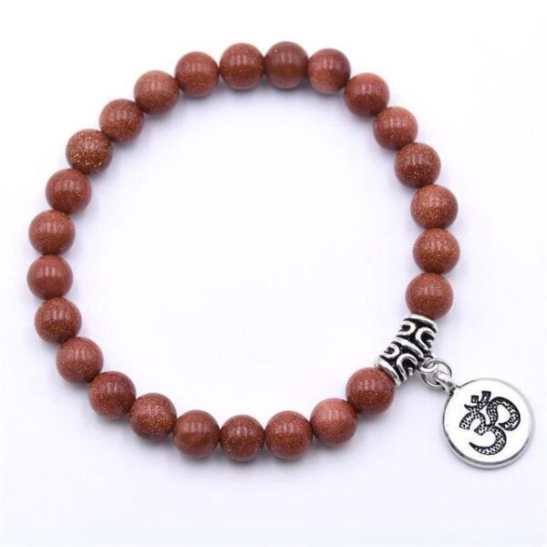 Natural Stone Chakra Mala Bracelet Malas Beads Lucky Bracelet - Image 20