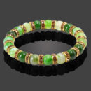 Buddha Natural Stone Bracelet Round Crystal Beads Bracelet