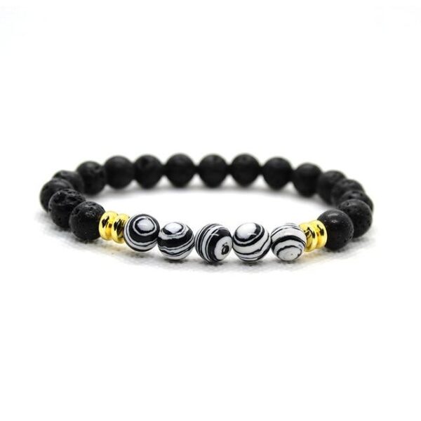 Lava Stone Chakra Beads Bracelet Crystal Buddha Natural Stone Beaded Bracelet - Image 10