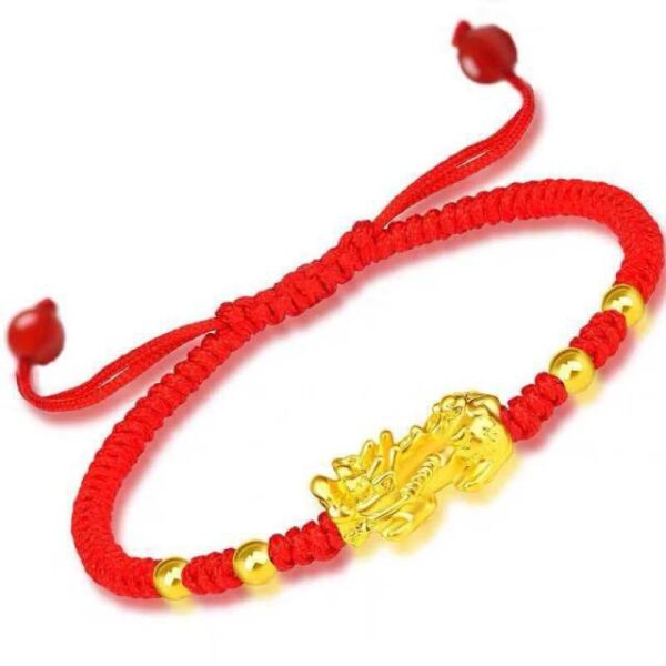 Lucky Pixiu Dragon Wealth Bracelet Knot Braided Rope Pi Xiu Color Changing Bracelet - Image 6