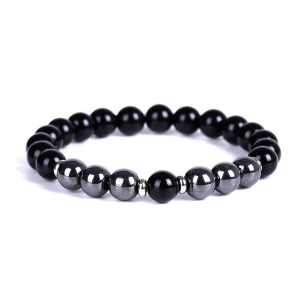 Lucky Hematite Beads Bracelet Mala Beads Tiger Eye Bracelet - Image 8