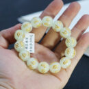 Feng Shui Pixiu Luminous Stone Beads Bracelet Pi Xiu Lucky Charm Dragon Bracelet