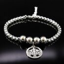 Tree of Life Symbol Stainless Steel Bracelet