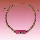 Woven Evil Eye Turkish Eye Beads Bracelet Women Jewelry Handmade Bracelet