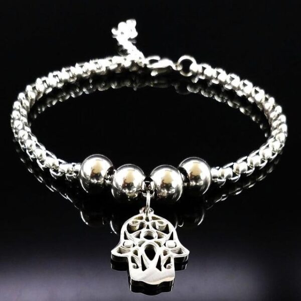 Tree of Life Symbol Stainless Steel Bracelet - Image 14