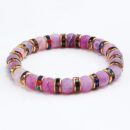 Purple Natural Stone Bracelets Chakra Buddha Bracelets